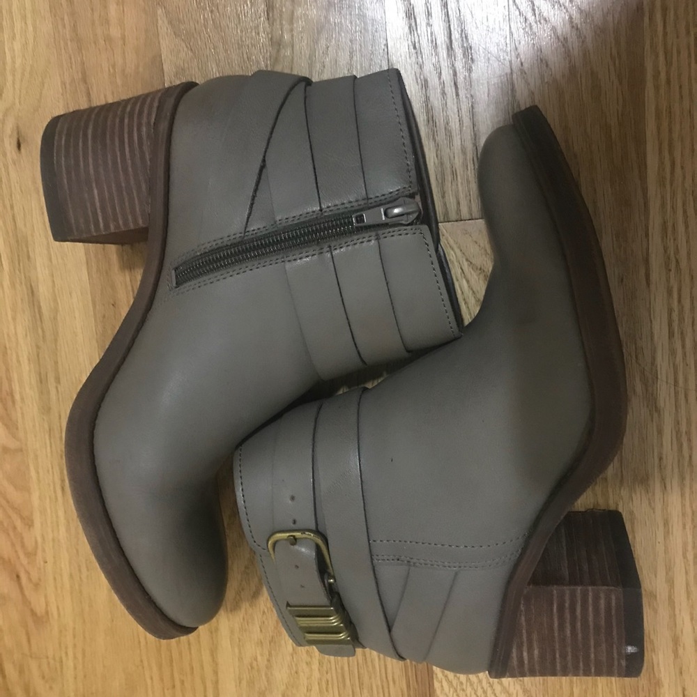 Grey booties
